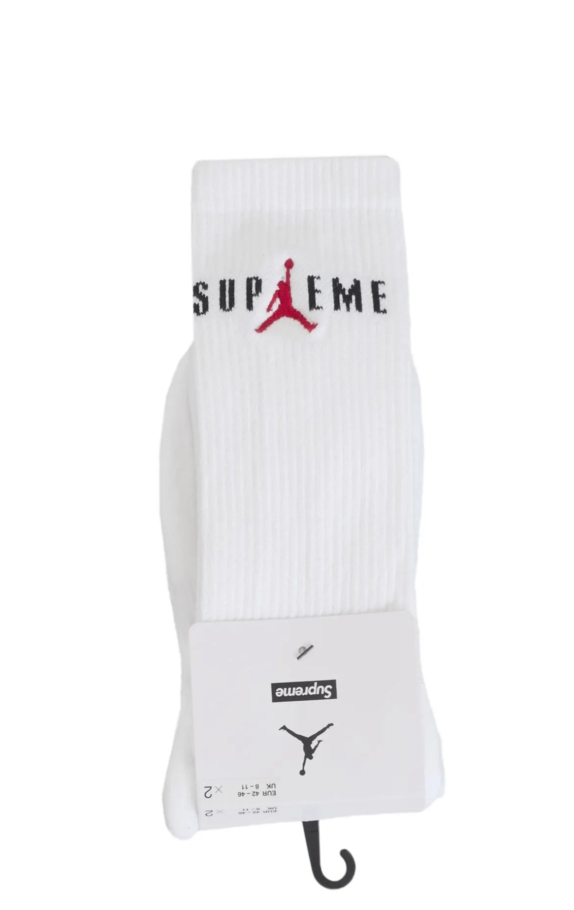 •SUPREME/JORDAN CREW SOCKS 2 PACK