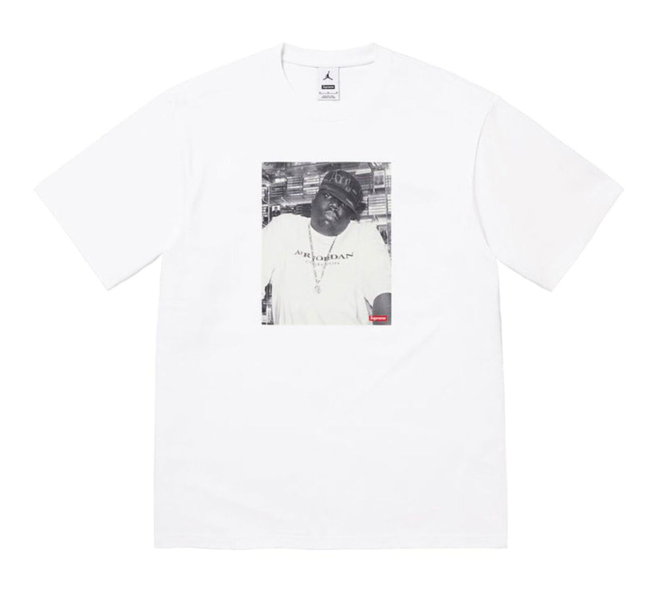 •SUPREME / JORDAN BIGGIE T-SHIRT