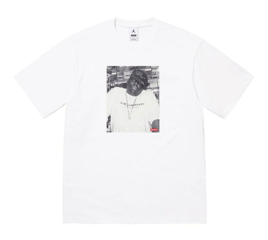 •SUPREME / JORDAN BIGGIE T-SHIRT